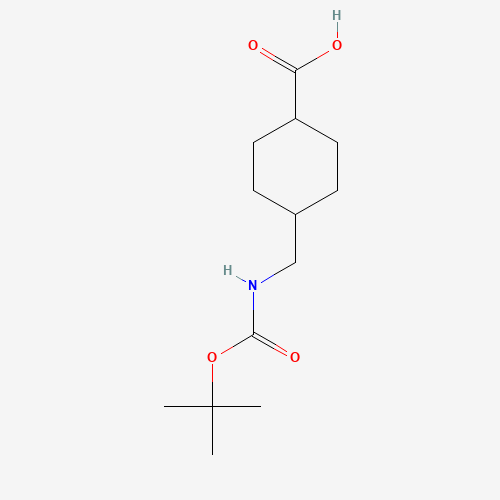 4-[[(2-methylpropan-2-yl)oxycarbonylamino]methyl]cyclohexane-1-carboxylic acid (CAS: 162046-58-4) - Related Chemical Product