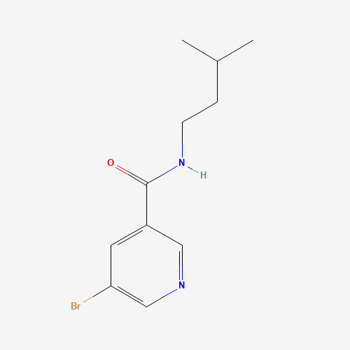 5-bromo-N-(3-methylbutyl)pyridine-3-carboxamide (CAS: 433969-36-9) - Related Chemical Product
