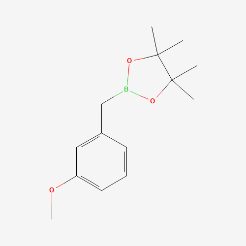 2-[(3-methoxyphenyl)methyl]-4,4,5,5-tetramethyl-1,3,2-dioxaborolane (CAS: 797762-23-3) - Related Chemical Product