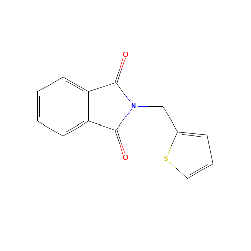 2-(thiophen-2-ylmethyl)isoindole-1,3-dione (CAS: 75815-41-7) - Related Chemical Product