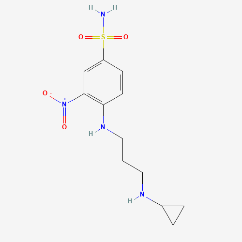 4-[3-(cyclopropylamino)propylamino]-3-nitrobenzenesulfonamide (CAS: 1153091-46-3) - Related Chemical Product