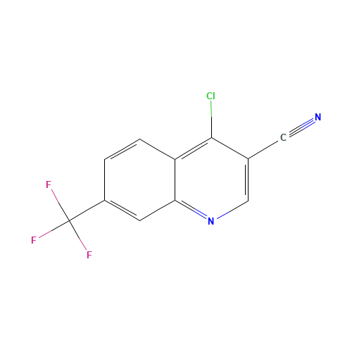 4-chloro-7-(trifluoromethyl)quinoline-3-carbonitrile (CAS: 157301-81-0) - Related Chemical Product