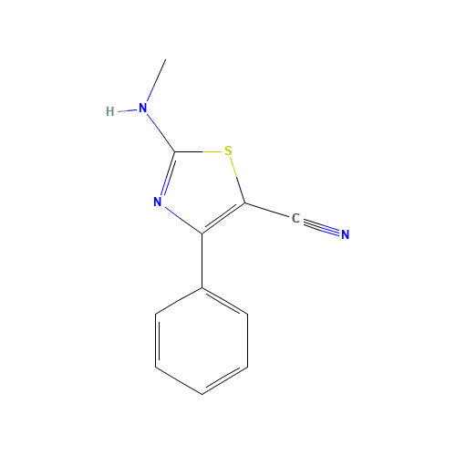 2-(methylamino)-4-phenyl-1,3-thiazole-5-carbonitrile (CAS: 104152-47-8) - Related Chemical Product