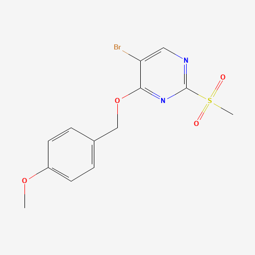 5-bromo-4-[(4-methoxyphenyl)methoxy]-2-methylsulfonylpyrimidine (CAS: 1343461-06-2) - Related Chemical Product