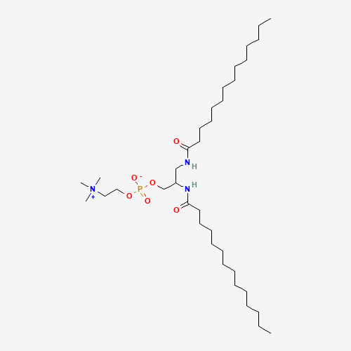 2,3-bis(tetradecanoylamino)propyl 2-(trimethylazaniumyl)ethyl phosphate (CAS: 108861-07-0) - Related Chemical Product