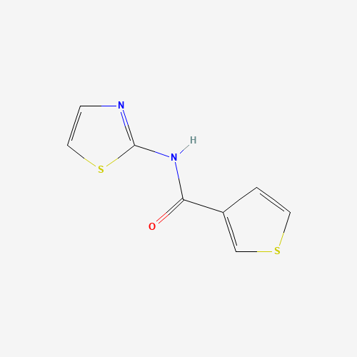 N-(1,3-thiazol-2-yl)thiophene-3-carboxamide (CAS: 923685-42-1) - Related Chemical Product