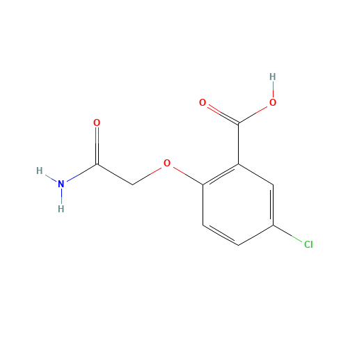 2-(2-amino-2-oxoethoxy)-5-chlorobenzoic acid (CAS: 1004687-79-9) - Related Chemical Product