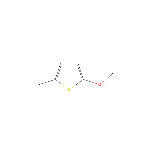 2-methoxy-5-methylthiophene (CAS: 31053-55-1) - Chemical Structure and Molecular Formula 