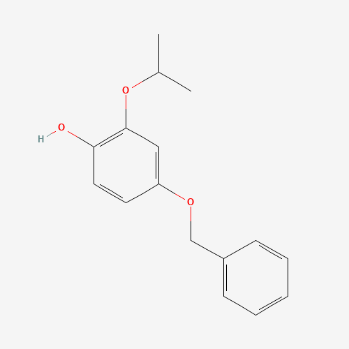 4-phenylmethoxy-2-propan-2-yloxyphenol (CAS: 1220703-38-7) - Related Chemical Product
