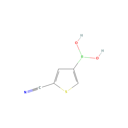 (5-cyanothiophen-3-yl)boronic acid (CAS: 1065184-99-7) - Related Chemical Product