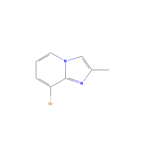 8-bromo-2-methylimidazo[1,2-a]pyridine (CAS: 1194374-75-8) - Chemical Structure and Molecular Formula 