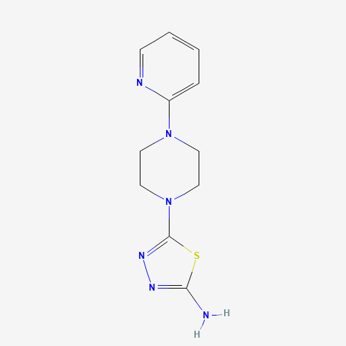 5-(4-pyridin-2-ylpiperazin-1-yl)-1,3,4-thiadiazol-2-amine (CAS: 941867-59-0) - Related Chemical Product