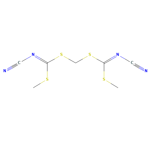 [(N-cyano-C-methylsulfanylcarbonimidoyl)sulfanylmethylsulfanyl-methylsulfanylmethylidene]cyanamide (CAS: 58585-53-8) - Related Chemical Product