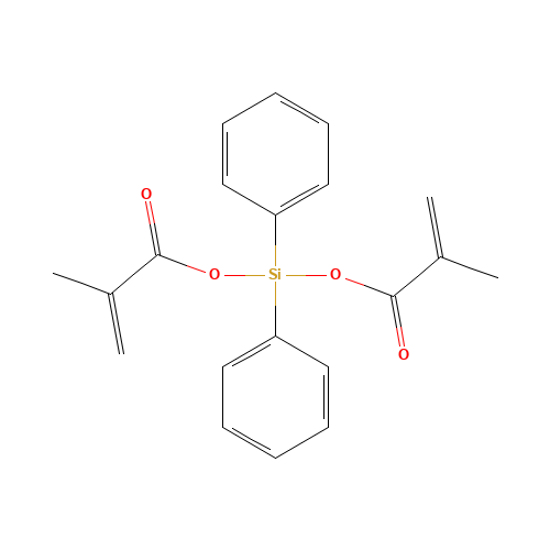 [2-methylprop-2-enoyloxy(diphenyl)silyl] 2-methylprop-2-enoate (CAS: 63696-07-1) - Related Chemical Product