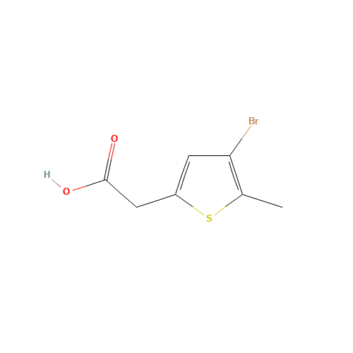 2-(4-bromo-5-methylthiophen-2-yl)acetic acid (CAS: 57915-33-0) - Related Chemical Product