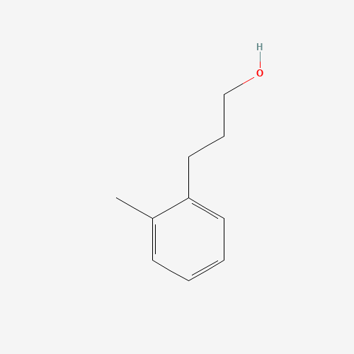3-(2-methylphenyl)propan-1-ol (CAS: 14902-36-4) - Chemical Structure and Molecular Formula 