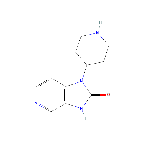 1-piperidin-4-yl-3H-imidazo[4,5-c]pyridin-2-one (CAS: 185962-07-6) - Related Chemical Product