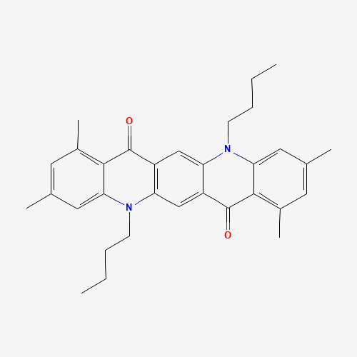 5,12-dibutyl-1,3,8,10-tetramethylquinolino[2,3-b]acridine-7,14-dione (CAS: 850815-10-0) - Related Chemical Product