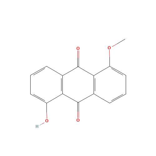 1-hydroxy-5-methoxyanthracene-9,10-dione (CAS: 52869-21-3) - Related Chemical Product