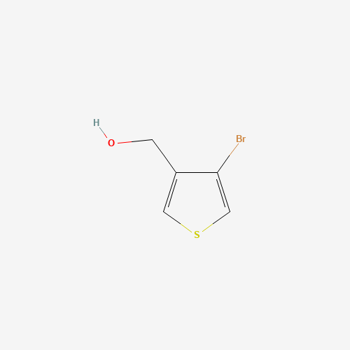 (4-bromothiophen-3-yl)methanol (CAS: 70260-05-8) - Chemical Structure and Molecular Formula 