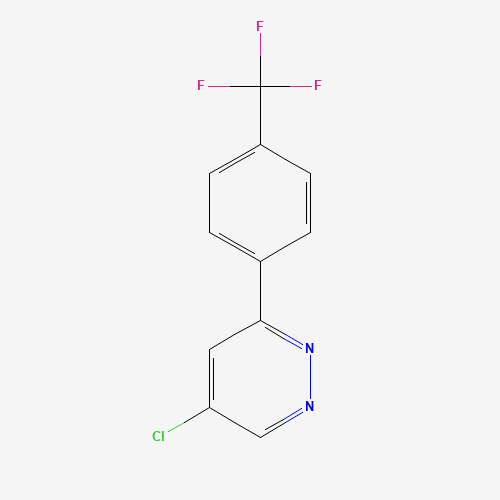 5-chloro-3-[4-(trifluoromethyl)phenyl]pyridazine (CAS: 849680-82-6) - Related Chemical Product