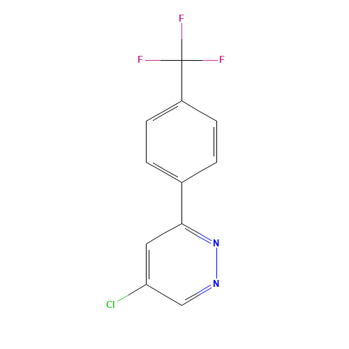5-chloro-3-[4-(trifluoromethyl)phenyl]pyridazine (CAS: 849680-82-6) - Related Chemical Product