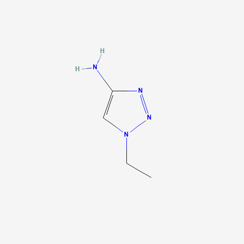 1-ethyltriazol-4-amine (CAS: 802915-18-0) - Chemical Structure and Molecular Formula 