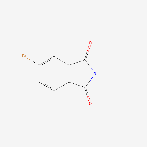 5-bromo-2-methylisoindole-1,3-dione (CAS: 90224-73-0) - Chemical Structure and Molecular Formula 
