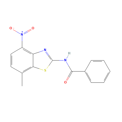 N-(7-methyl-4-nitro-1,3-benzothiazol-2-yl)benzamide (CAS: 722550-84-7) - Related Chemical Product