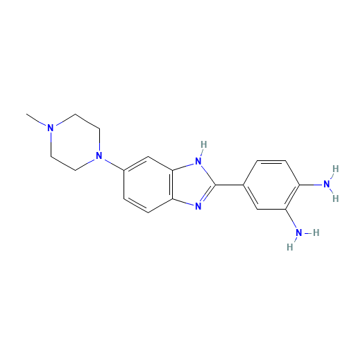 4-[6-(4-methylpiperazin-1-yl)-1H-benzimidazol-2-yl]benzene-1,2-diamine (CAS: 23491-49-8) - Related Chemical Product