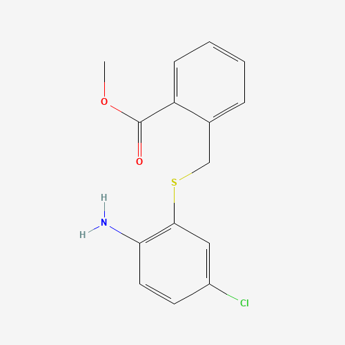 methyl 2-[(2-amino-5-chlorophenyl)sulfanylmethyl]benzoate (CAS: 875895-72-0) - Related Chemical Product