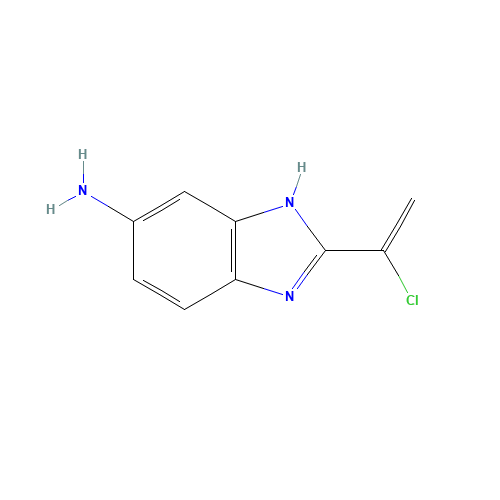 2-(1-chloroethenyl)-3H-benzimidazol-5-amine (CAS: 31148-16-0) - Related Chemical Product