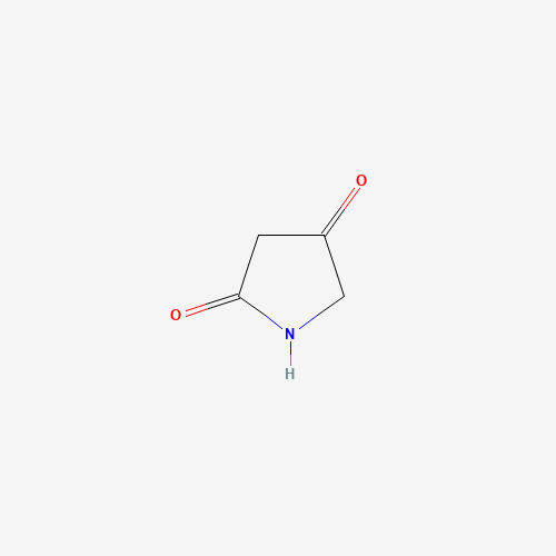 pyrrolidine-2,4-dione (CAS: 37772-89-7) - Chemical Structure and Molecular Formula 