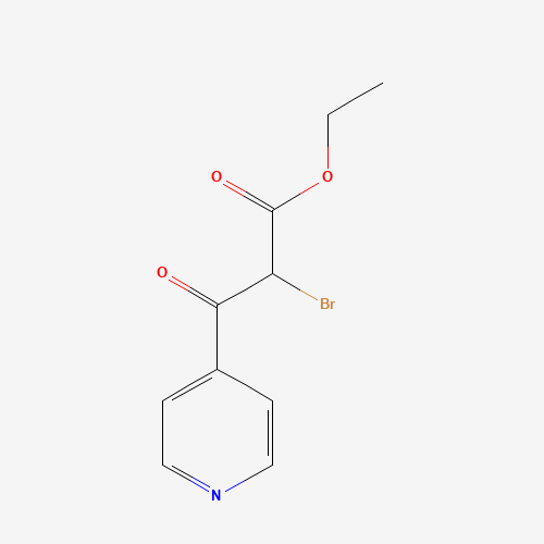 ethyl 2-bromo-3-oxo-3-pyridin-4-ylpropanoate (CAS: 908332-12-7) - Related Chemical Product