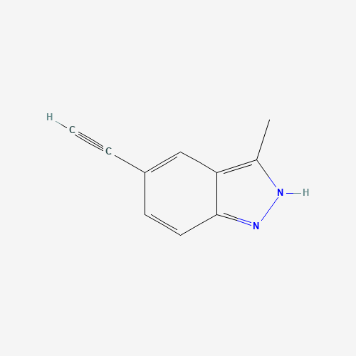 5-ethynyl-3-methyl-2H-indazole (CAS: 1093307-29-9) - Chemical Structure and Molecular Formula 
