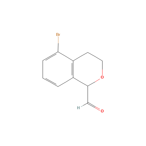 5-bromo-3,4-dihydro-1H-isochromene-1-carbaldehyde (CAS: 1255208-77-5) - Related Chemical Product