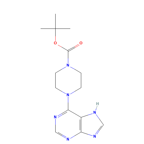 tert-butyl 4-(7H-purin-6-yl)piperazine-1-carboxylate (CAS: 121370-56-7) - Related Chemical Product