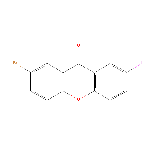 2-bromo-7-iodoxanthen-9-one (CAS: 1215865-63-6) - Related Chemical Product