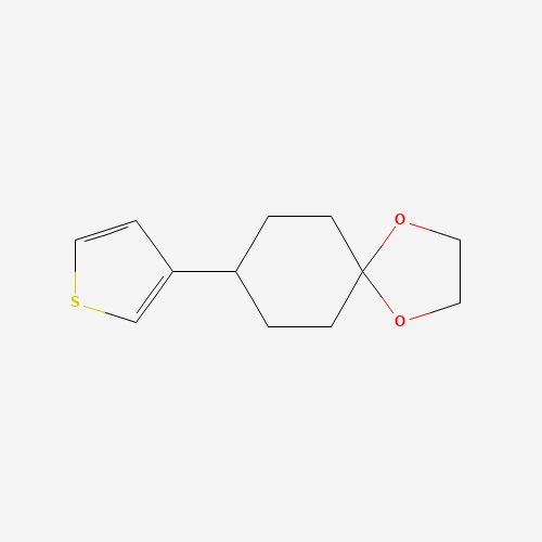 8-thiophen-3-yl-1,4-dioxaspiro[4.5]decane (CAS: 1400657-61-5) - Related Chemical Product