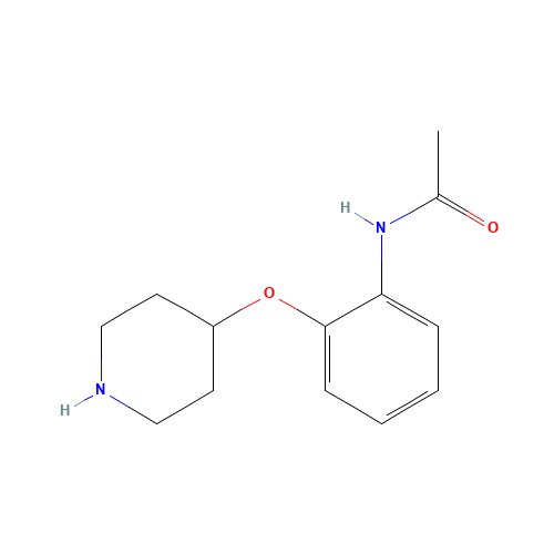 N-(2-piperidin-4-yloxyphenyl)acetamide (CAS: 162402-51-9) - Related Chemical Product