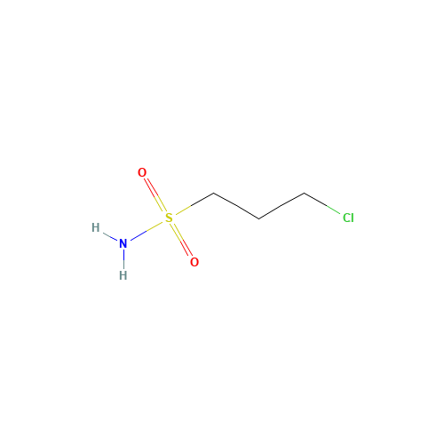 3-chloropropane-1-sulfonamide (CAS: 35578-28-0) - Chemical Structure and Molecular Formula 