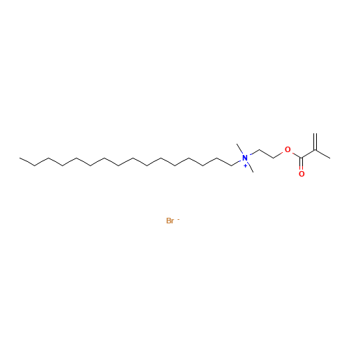 hexadecyl-dimethyl-[2-(2-methylprop-2-enoyloxy)ethyl]azanium;bromide (CAS: 58710-34-2) - Related Chemical Product