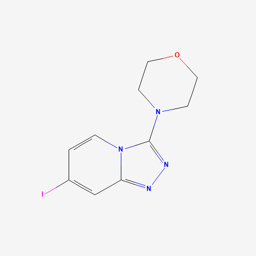 4-(7-iodo-[1,2,4]triazolo[4,3-a]pyridin-3-yl)morpholine (CAS: 1057393-59-5) - Related Chemical Product