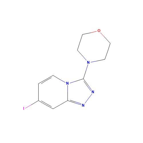 4-(7-iodo-[1,2,4]triazolo[4,3-a]pyridin-3-yl)morpholine (CAS: 1057393-59-5) - Related Chemical Product