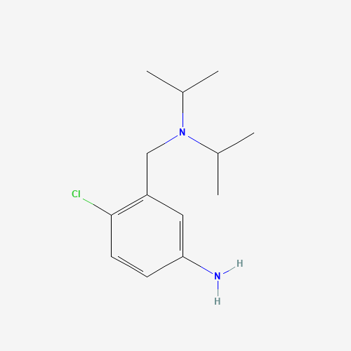 4-chloro-3-[[di(propan-2-yl)amino]methyl]aniline (CAS: 1446113-44-5) - Related Chemical Product