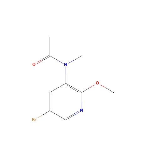 N-(5-bromo-2-methoxypyridin-3-yl)-N-methylacetamide (CAS: 1257553-89-1) - Related Chemical Product
