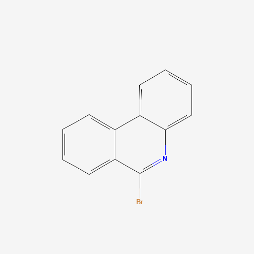 6-bromophenanthridine (CAS: 17613-40-0) - Chemical Structure and Molecular Formula 