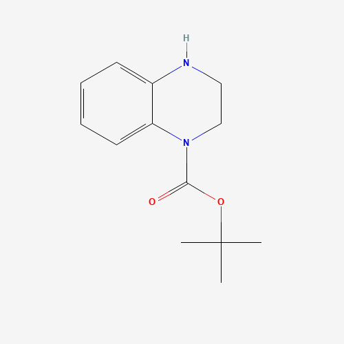 tert-butyl 3,4-dihydro-2H-quinoxaline-1-carboxylate (CAS: 887590-25-2) - Related Chemical Product