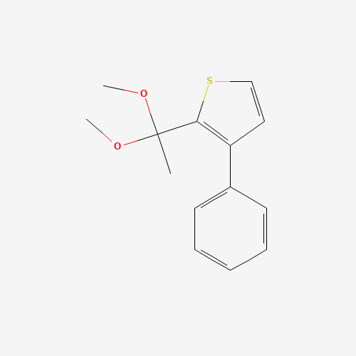 2-(1,1-dimethoxyethyl)-3-phenylthiophene (CAS: 893442-04-1) - Related Chemical Product