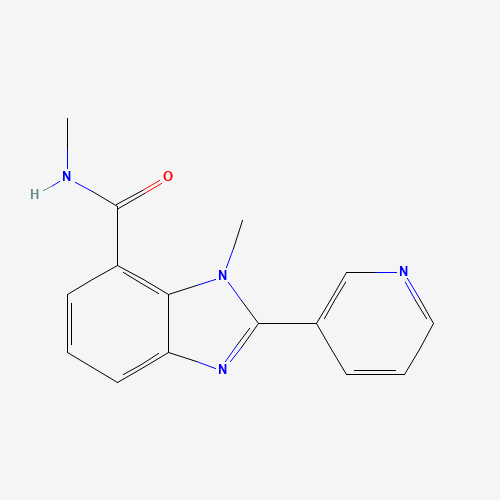 N,3-dimethyl-2-pyridin-3-ylbenzimidazole-4-carboxamide (CAS: 1356482-93-3) - Related Chemical Product